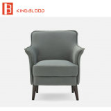 Leisure Style Fabric Sofa Chair with Wooden Leg for Reading Room