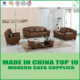 Stylish Furniture Set Office Modular Leather Wooden Sofa