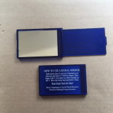 Pocket Plastic Cosmetic Makeup Mirror with OEM Brand