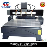 2D/3D CNC 3aixs/4axis Engraving Machine CNC Wood Working Machine (VCT-1525FR-4H)