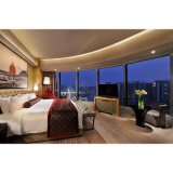5-Star Hotel Furniture High End Bedroom Suite with Wooden Panel