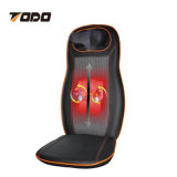 Electric Shiatsu Heated Massage Chair/ Vibrating Car Seat Massager Cushion
