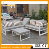 Modern Leisure Aluminum Corner Sofa Set Garden Table and Chair Outdoor Furniture