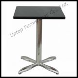 Black Artificial Stone Marble Top Cafe Table (SP-RT126)