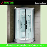 Frosted Curved Fiber Glass Completed Simple Shower Cabinet (TL-8846)