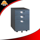 Factory Direct Sale 3 Drawer Steel Mobile Filing Cabinet