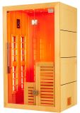 New Fashion Wood Design Luxury Far Infrared Sauna Room with Promotion Price I-012