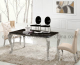 Dining Room Marble Stainless Steel Dining Table