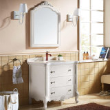 Rustic Bathroom Cabinet Bathroom Vanityt Wood Sanitary Ware (GSP14-004)