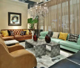 Green Color Villa Furniture Sofa Sets