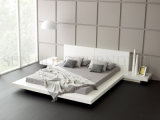 White Bed Platform Bed Wooden Bed (SZ-BF175)