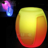 Rechargeable Illuminated Lounge LED Stool with Color Changing