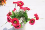 Silk Artificial Flowers Daisy Fake Flowers for Home Garden Decoration