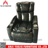 Comfortable Black PU Leather VIP Sofa Chair Yj1888