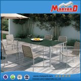 Morden Outdoor Furniture Stainless Steel Table and Chairs Set