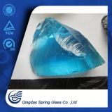 Sky Blue Clear Glass Stones China Supplier