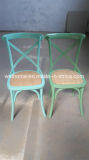 Wholesale Colorful Wooden Cross Back Chair