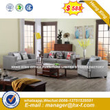 Modern Living Room Furniture Blue Leather Office Sofa (HX-SN8069)