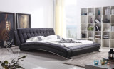 Foshan Bedroom Furniture Classical Curved Bed