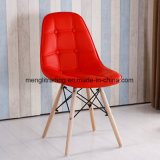 PU Leather Cover Plastic Dining Chair