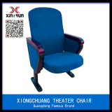 Hotsale Competitve Foldable Metal Theater Chair Auditorium Chair Cheap Price Upholstery Small Size Church Chair Aw1520