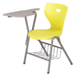 Multi Function Color Plastic School Chairs with Tablet
