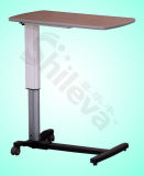 Wooden Material Hospital Bed Over Bed Table (SLV-D4001)