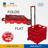 Red Folds Flat Plastic Boot Toolbox