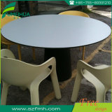 High Quality Matte Light Grey Laminate Dining Room Tables