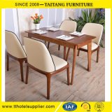 Commercial Solid Wood Furniture Dining Table and Chairs