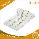 Custom White Acrylic Plastic Necklace Display Tray