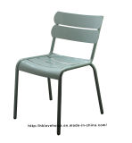 Dining Restaurant Coffee Luxembourg Stacking Steel Side Chair