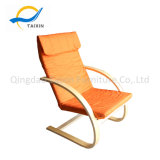 Durable Comfortable Home Wooden Chair with Fabric 100% Cotton