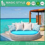 Viro Wicker Sunbed Wicker Daybed Double-Bed Garden Daybed with Cushion (Magic Style)
