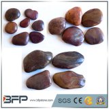 Highly Polished Red River Stone for Landscaping and Paving