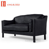 Black Color 2 Seater Sofa Furniture Stores From Online