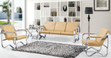 Promation Design Office Visiting Sofa Public Waiting Sofa Sponge Sofa with High Back in Stock 1+1+3