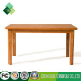 Cheap Price Solid Wood Furniture Rectangle Dining Table Sales Online