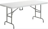 Cheap Portable White Plastic Adjustable Folding Table