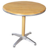Aluminum Wooden Dining Cafe Table (DT-06260R6)