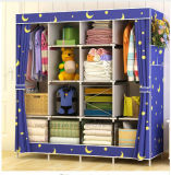 When The Quarter Wardrobe DIY Non-Woven Fold Portable Storage Cabinet (FW-22H)