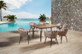 Textilene Weaving Outdoor Furniture Chair and Table