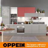 360cm Width Standard Kitchen Cabinet with Lacquer Finish (OP17-L02)