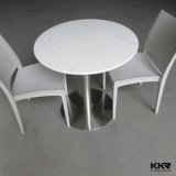 Kingkonree Custom Made Coffee Shop White Dining Table