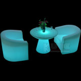 Bar Furniture LED Outdoor Bar Stool LED Cube Chair
