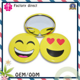 Factory Direct Cheap Customized Round Metal Cosmetic Pocket Makeup Mirror
