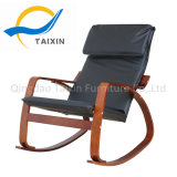 Modern Simple Style Rocking Chair with Metal Frame