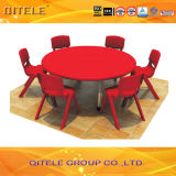 School Children Plastic Table with Stainless Steel Table Leg (IFP-007)