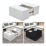 High Gloss Living Room Fancy Modern Extendable Coffee Table