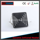 500W Flat Ceramic Far IR Panel Heater with Reflector